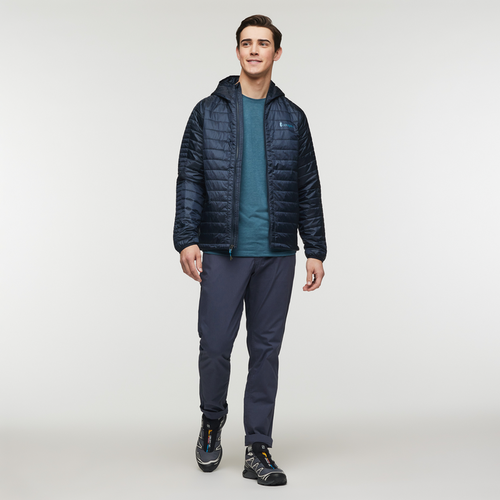 Cotopaxi-amigos-24 Capa Insulated Hooded Jacket In Blue