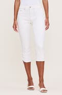 DL1961 Bardot High Waist Instasculpt Capri Skinny Jeans