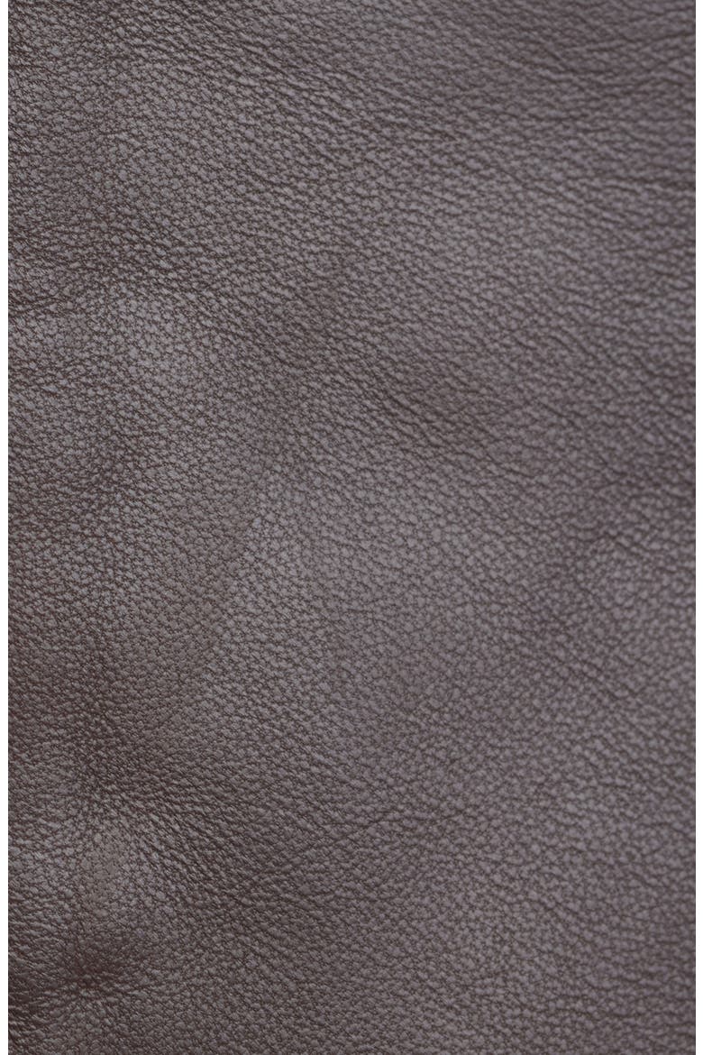 Veda Harrison Leather Jacket, Alternate, color, COCOA