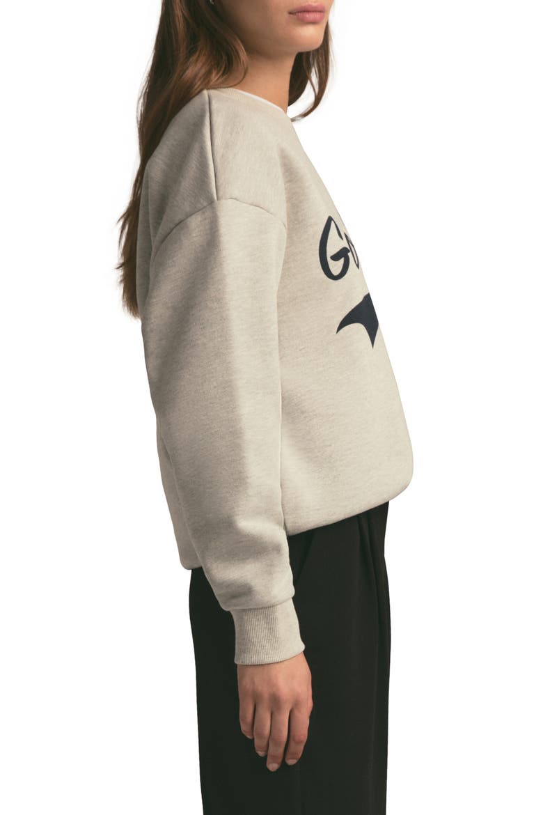 Go Sports Sweatshirt, Alternate, color, HEATHER GREY
