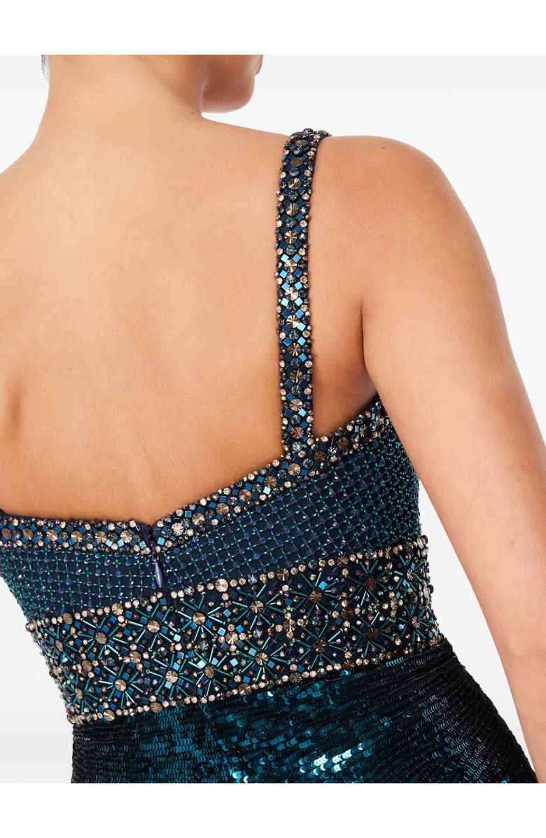 Jenny Packham Only You Gown, Alternate, color, Blackthorne Blue