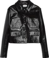Altuzarra Astley Lambskin Leather Jacket