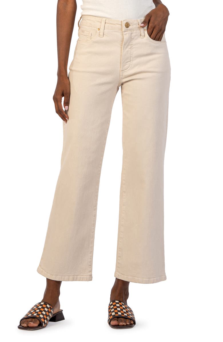 KUT from the Kloth Fab Ab High Waist Wide Leg Jeans, Main, color, 