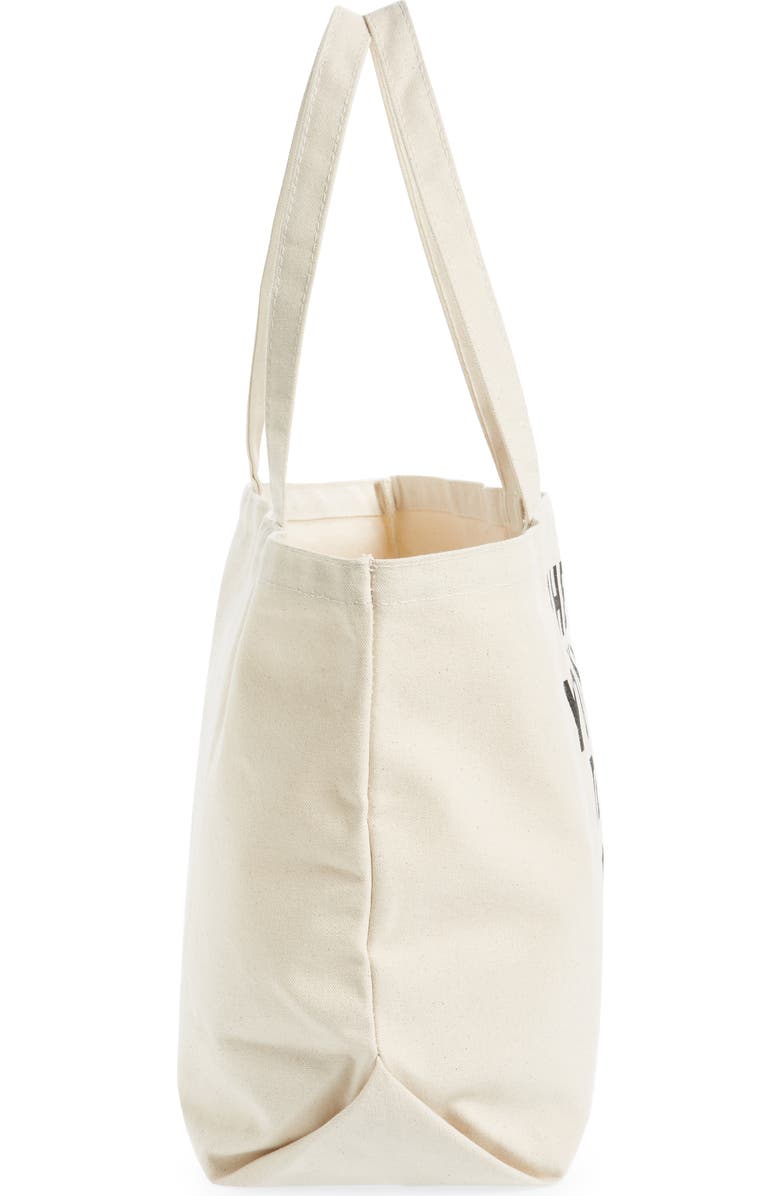 rayo & honey When You Know Better You Do Better Canvas Tote, Alternate, color,