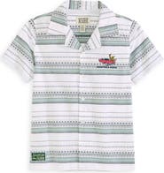 Scotch & Soda Kids' Dobby Camp Shirt
