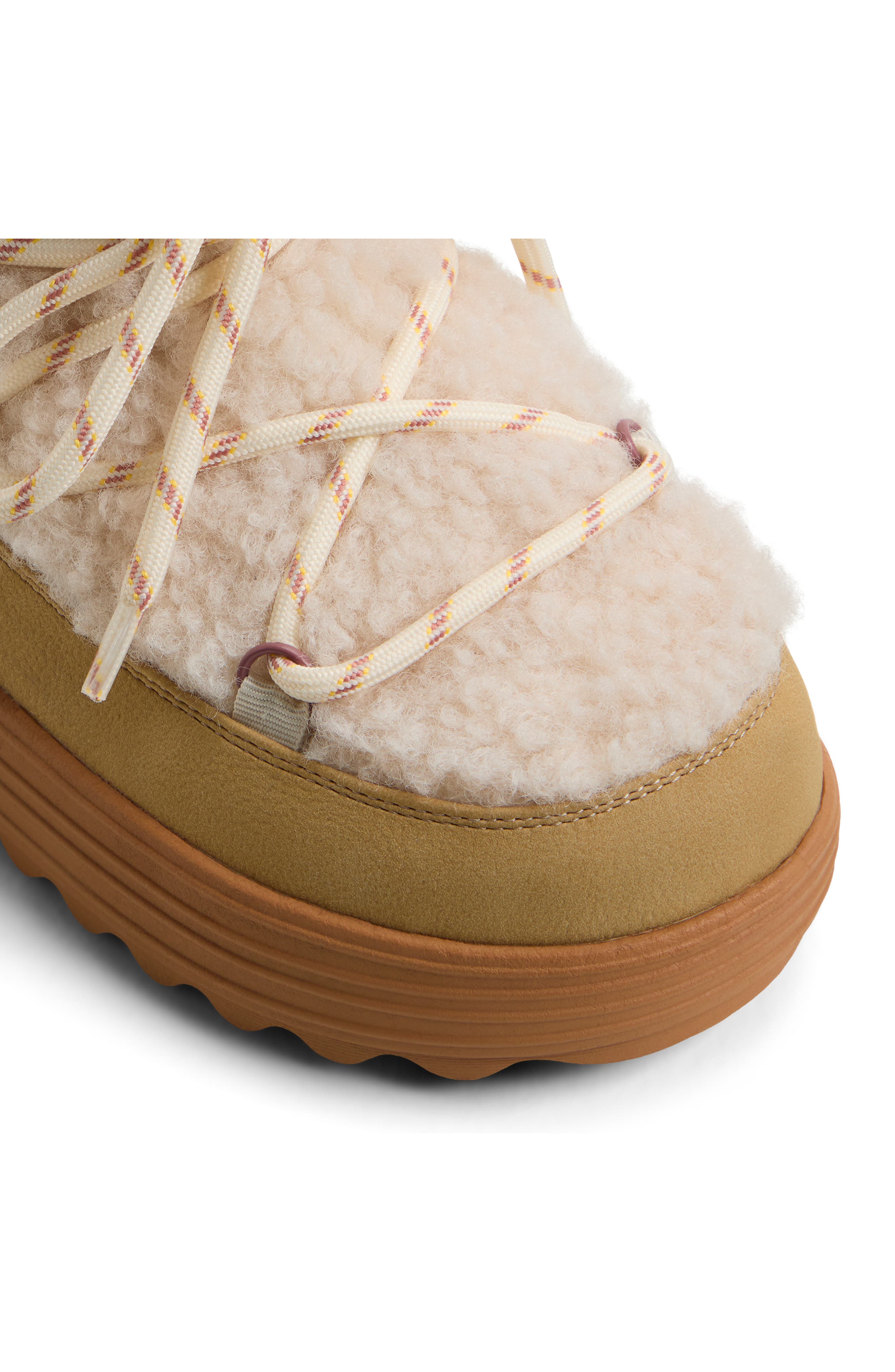 Hot Cocoa Faux Shearling Boot, Alternate, color, TAN SUEDE