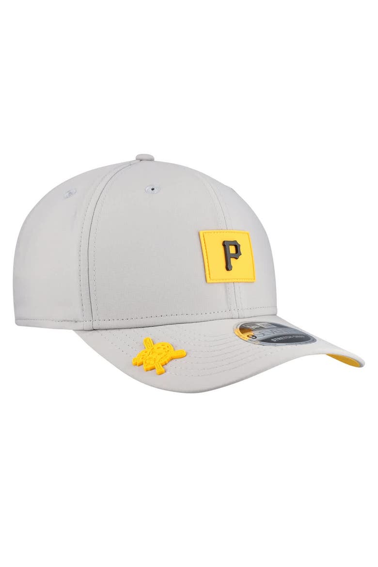 Men's New Era  Gray Pittsburgh Pirates 2026 Clubhouse 9SEVENTY Adjustable Hat, Alternate, color, Gray