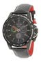 Men's GV2 Scuderia White Dial Black Leather Chronograph Date Watch, 45mm