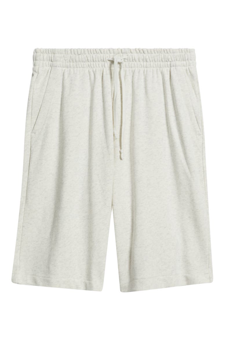 Baggy Terry Sweat Shorts, Alternate, color, GREY JET HEATHER