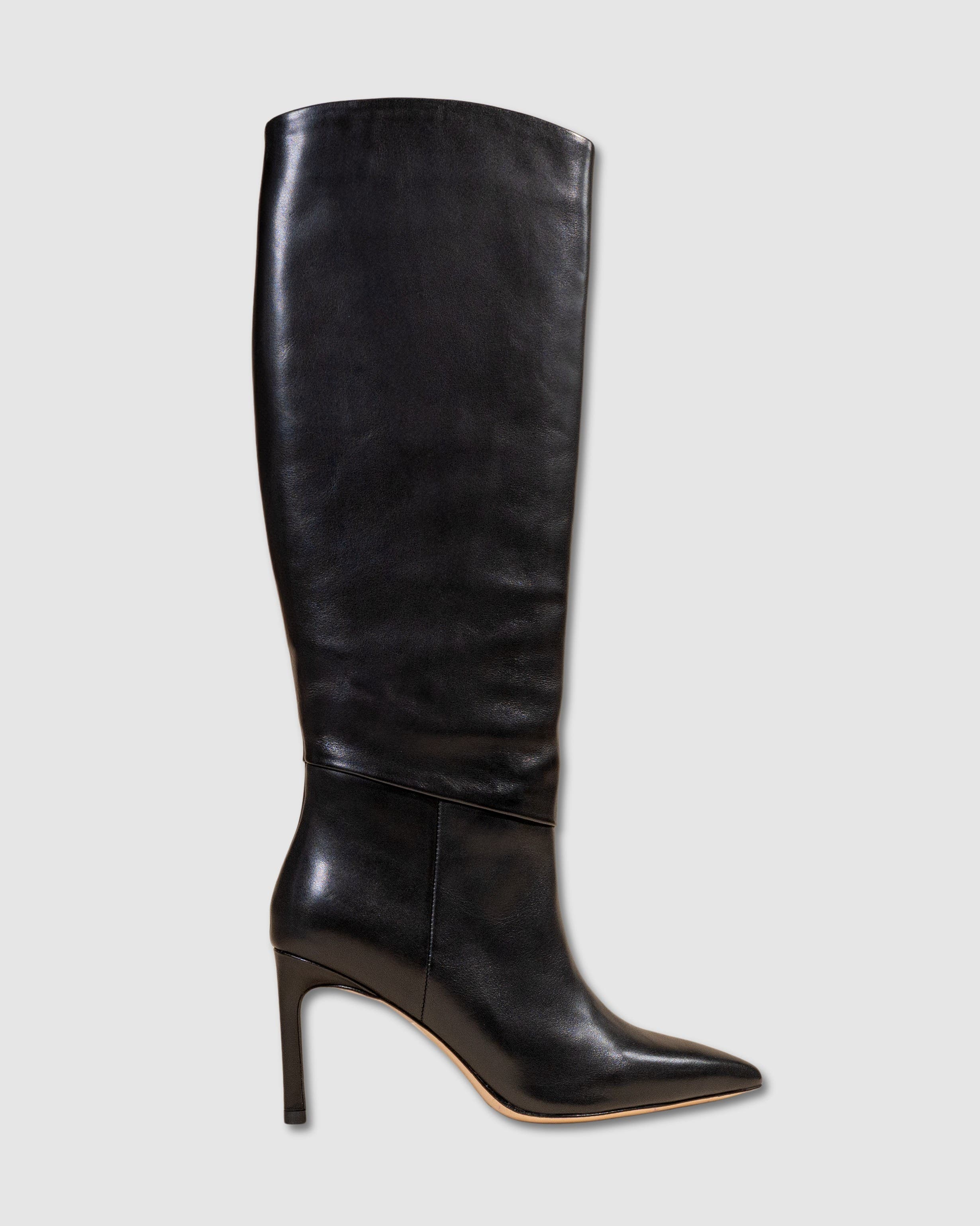 MI/MAI Coco Stiletto Long Boot, Main, color, Black