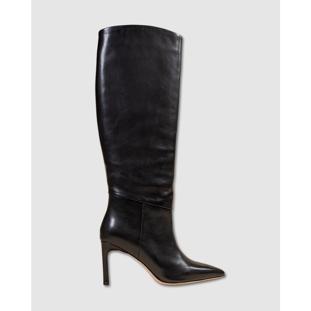 Mi/mai Coco Stiletto Long Boot In Black
