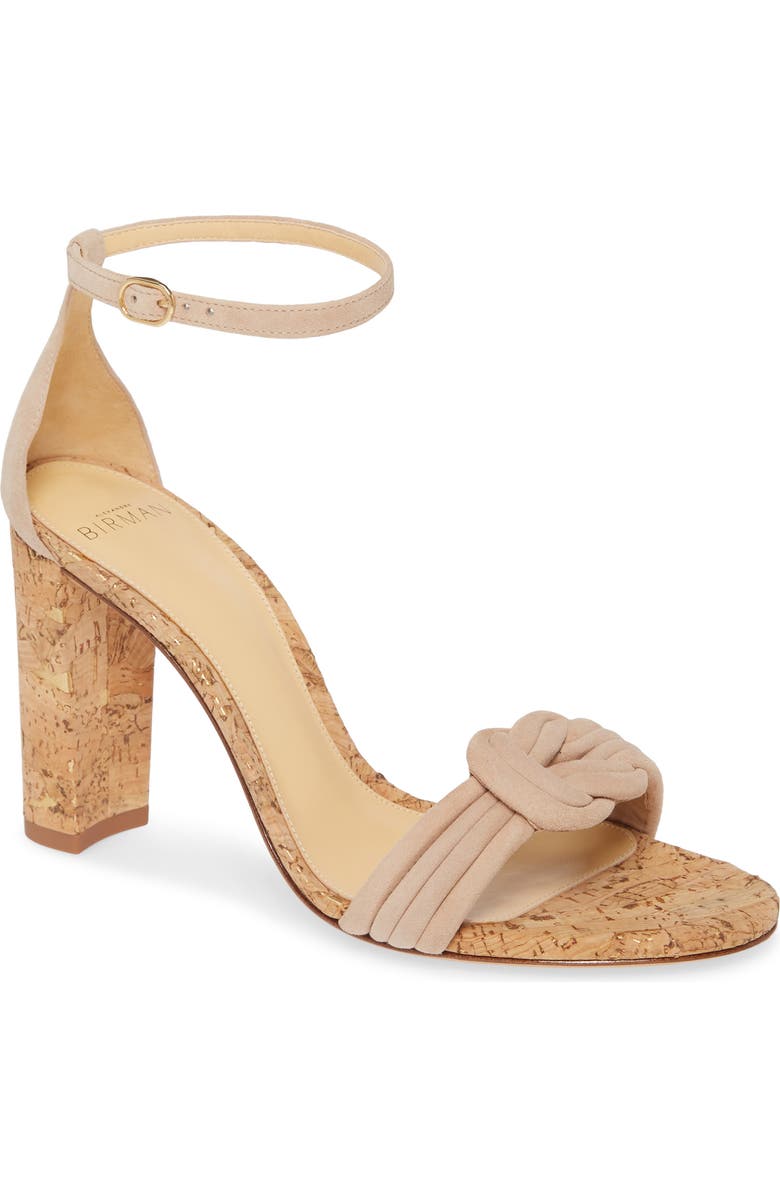 Alexandre Birman Chiara Knot Ankle Strap Sandal, Main, color,