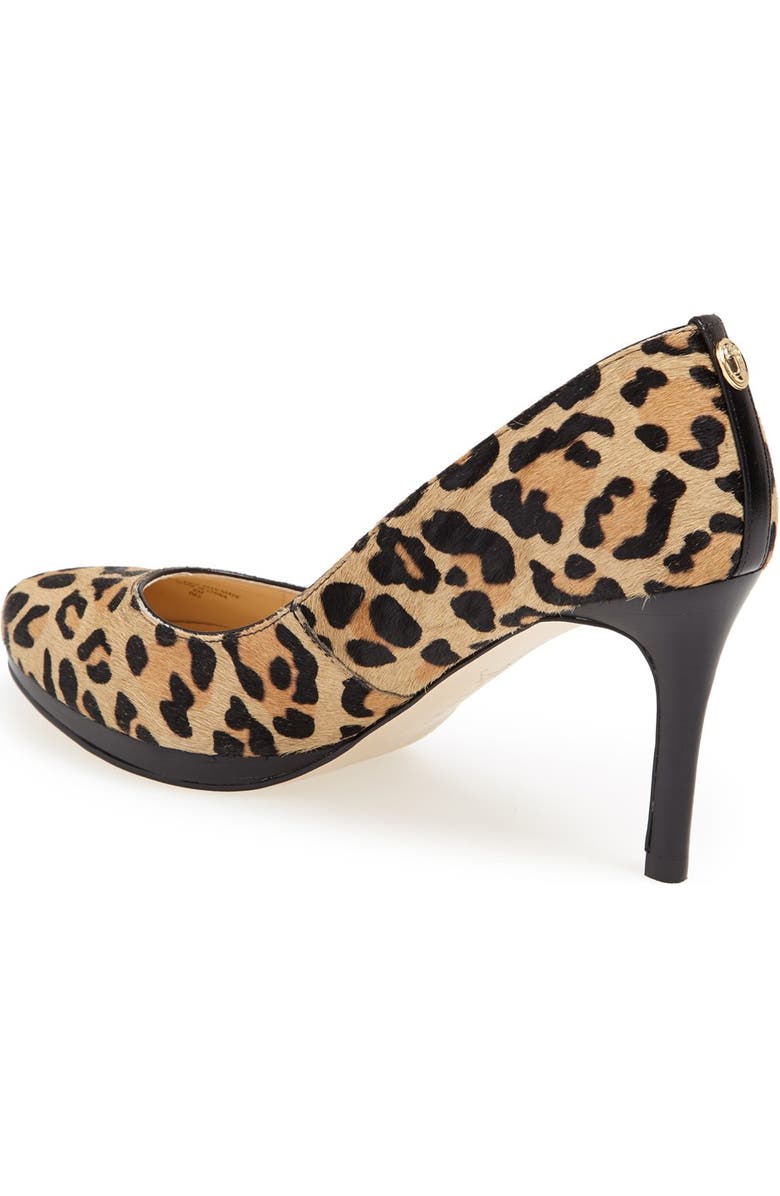 Ivanka Trump 'Sophia' Calf Hair Platform Pump, Alternate, color,