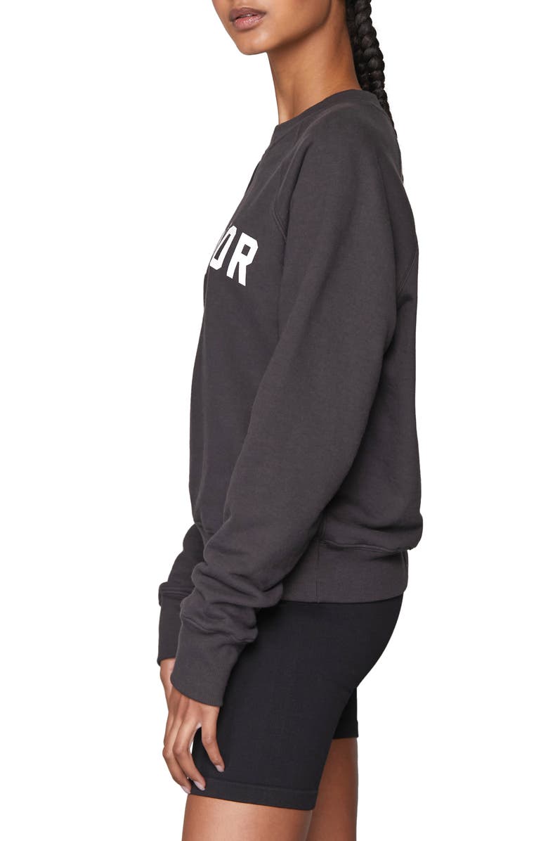 Spiritual Gangster Warrior Bridget Cotton Sweatshirt, Alternate, color, 