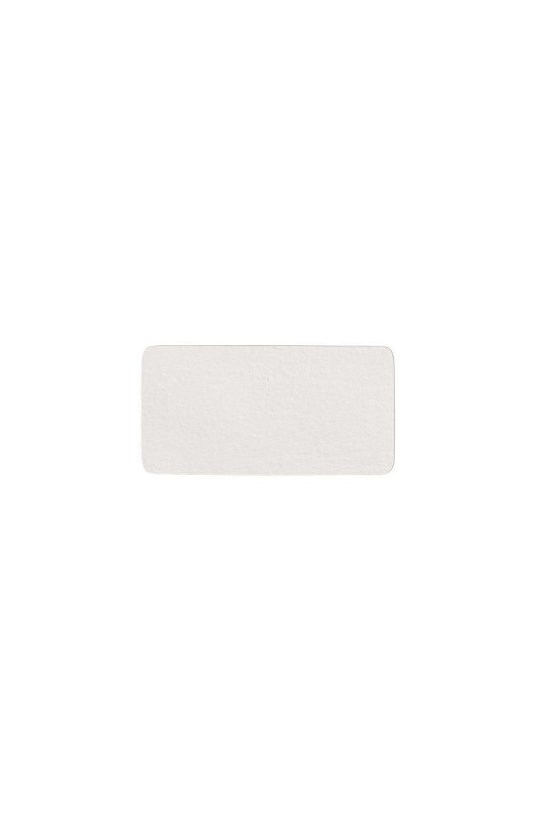 Villeroy & Boch Manufacture Rock blanc Rectangular Serving Plate, Main, color, White