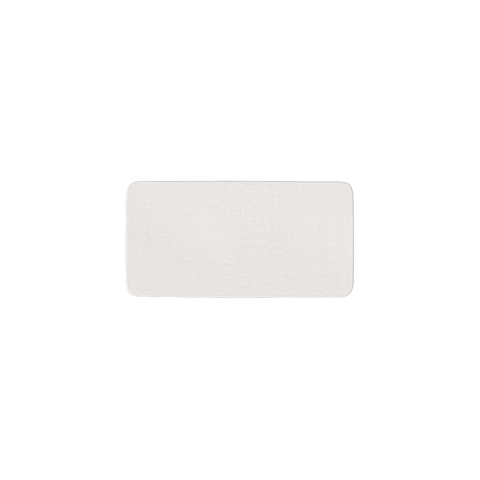 Manufacture Rock blanc Rectangular Serving Plate