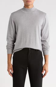 T.R. PREMIUM Slim Fit Mock Neck Sweater