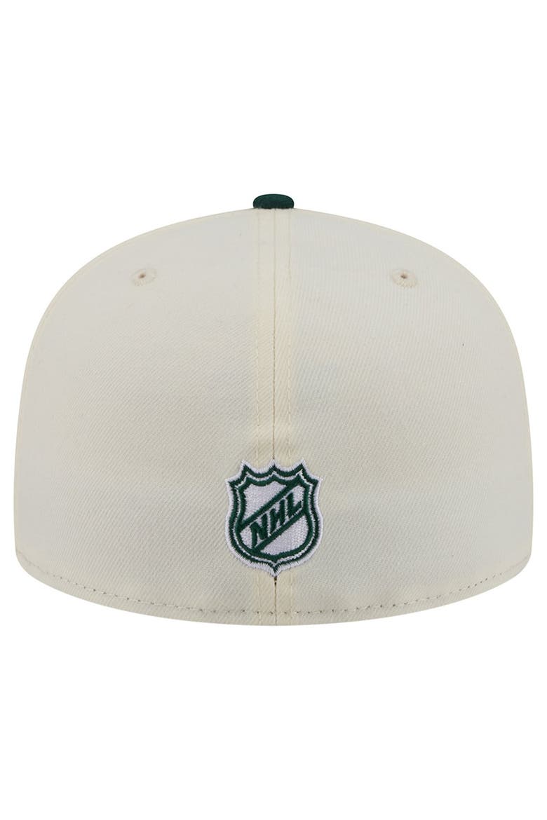 Men's New Era  Cream Minnesota Wild America's 250th Two-Tone 59FIFTY Fitted Hat, Alternate, color, Cream