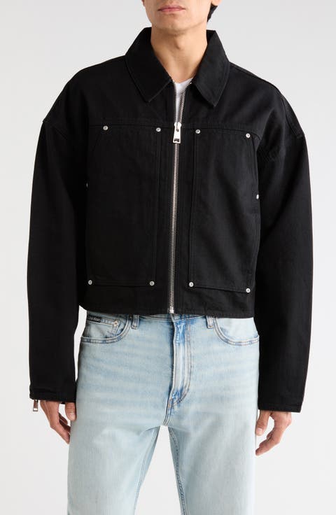 Cropped Carpenter Jacket