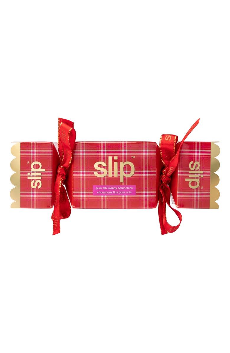 slip Skinny Silk Scrunchies, Alternate, color, Buttercup