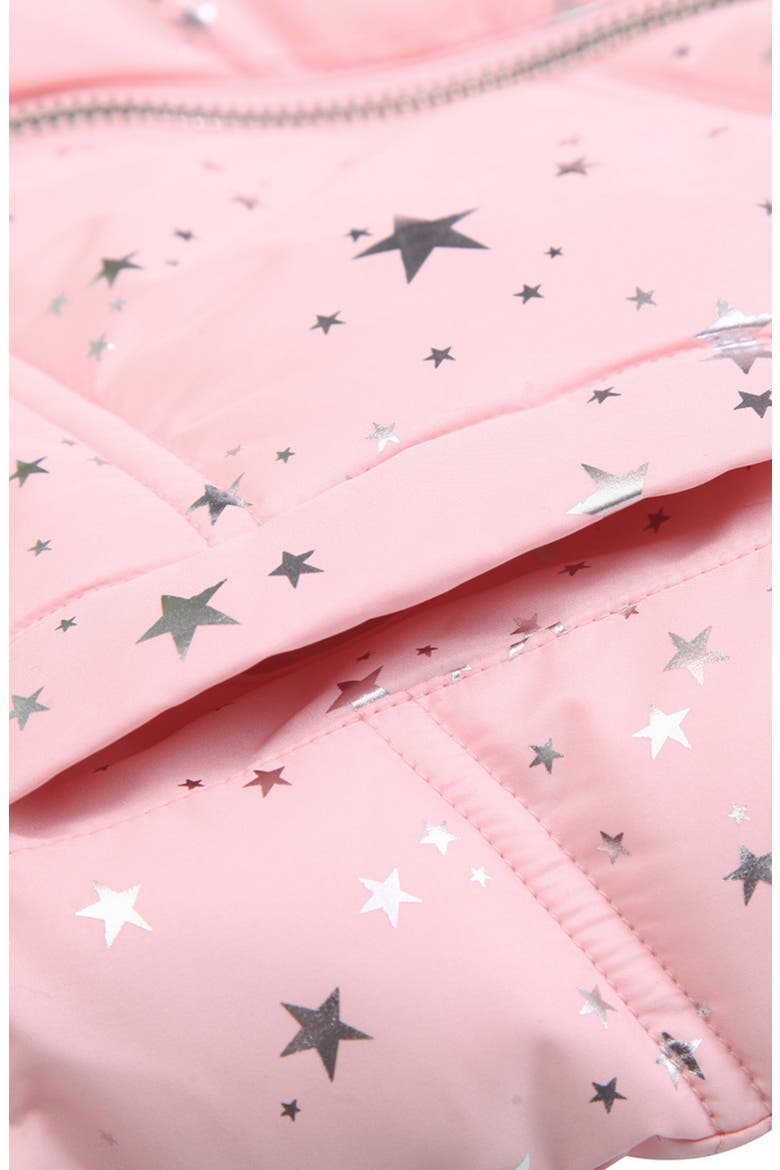 Kids' Heavyweight Puffer Jacket, Alternate, color, Crystal Rose with Silver Star