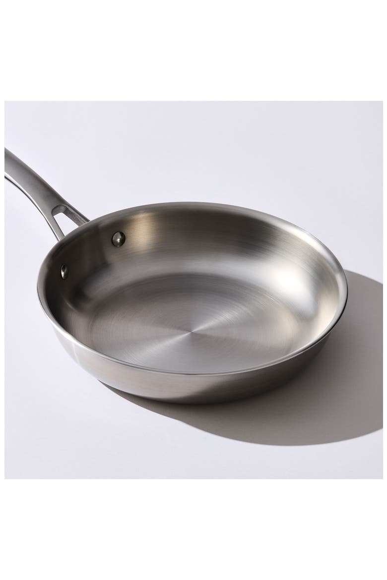 9.5-Inch Essential Stainless Steel Frying Pan, Alternate, color, STAINLESS STEEL