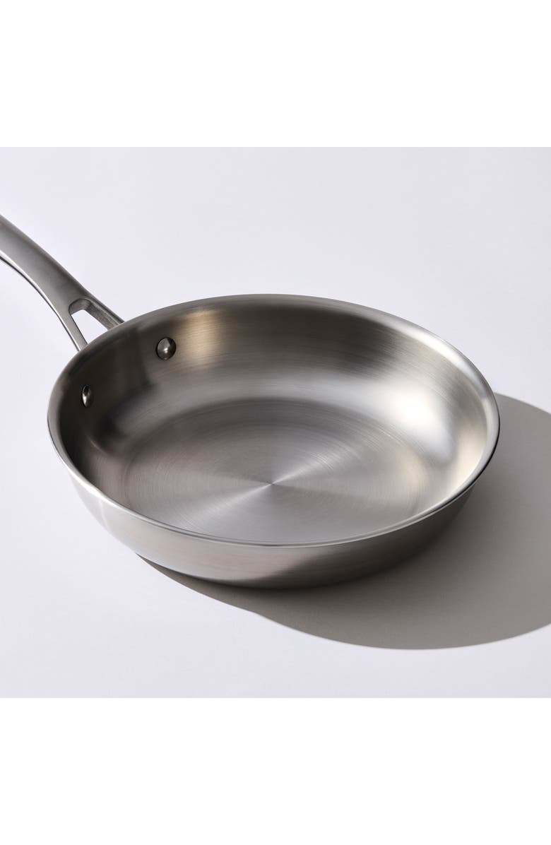 Le Creuset 9.5-Inch Essential Stainless Steel Frying Pan, Alternate, color, Stainless Steel