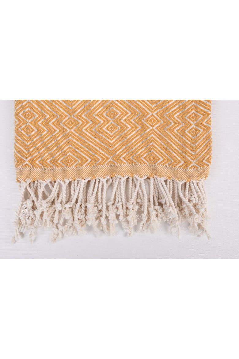 Safran Throw Blanket/Towel, Alternate, color, Orange
