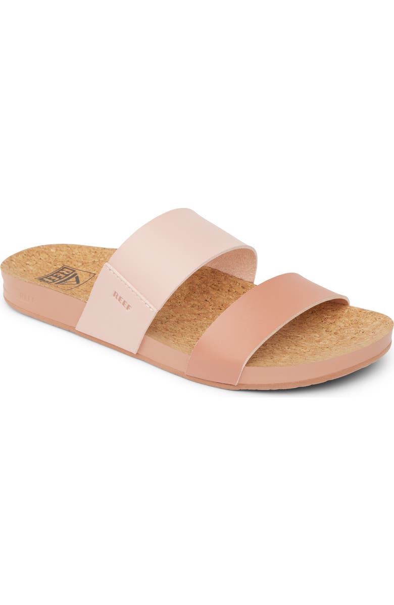 Reef Vista Two-Strap Sandal, Main, color, Cameo Rose Duo