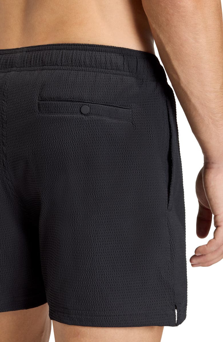 adidas Iconisea Swim Trunks, Alternate, color, Black