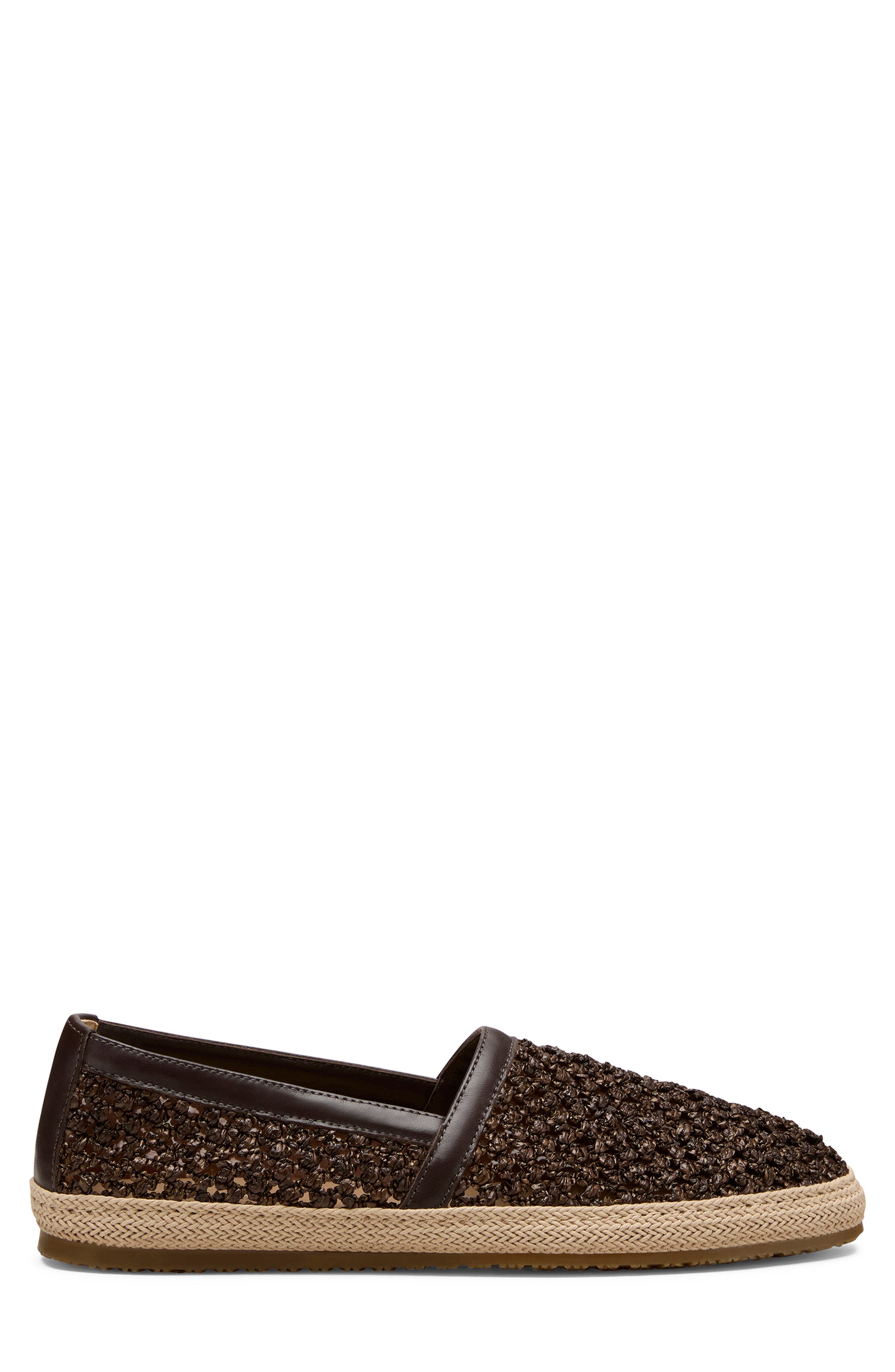 Stuart Weitzman Dunn Espadrille, Alternate, color, Dark Brown