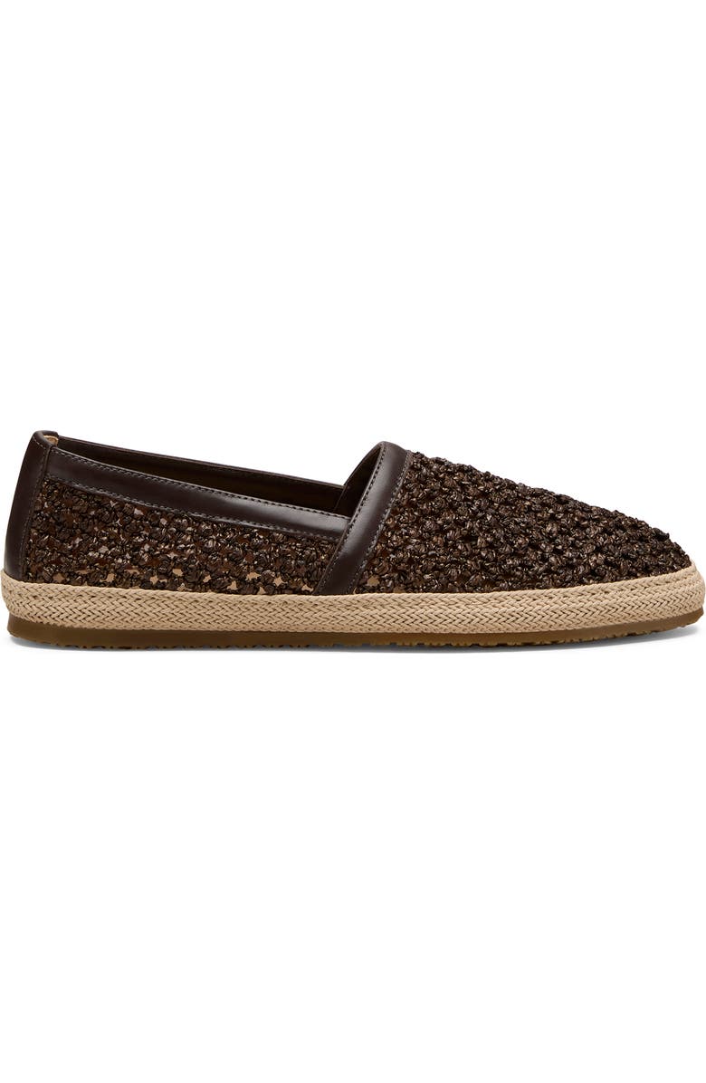 Stuart Weitzman Dunn Espadrille, Alternate, color, Dark Brown