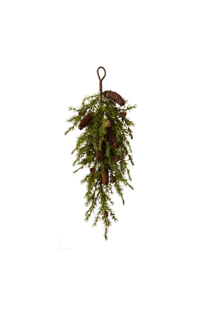 tag Pinecone Swag Artificial Christmas Botanicals Holiday Decor, Main, color, 