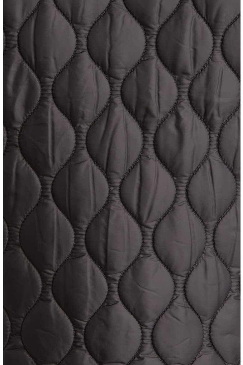 Water Repellent Puffer Vest, Alternate, color, BLACK