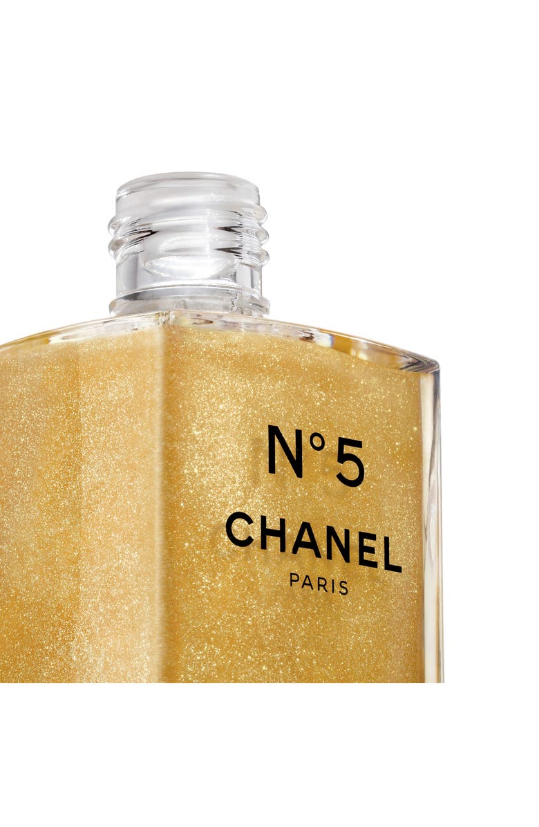 CHANEL Nº5 The Gold Body Oil, Alternate, color,