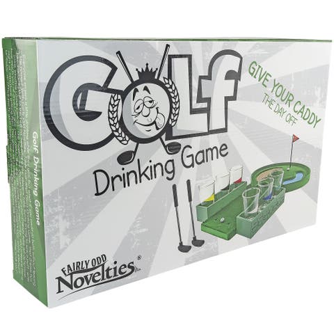 Table Golf, Shot Glass Drinking Party Game, Adult