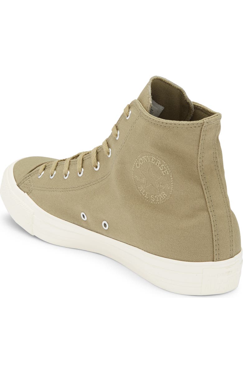 Converse Gender Inclusive Chuck Taylor<sup>®</sup> All Star<sup>®</sup> High Street Mid Cold Star Sneaker, Alternate, color, Mossy Sloth/ Egret