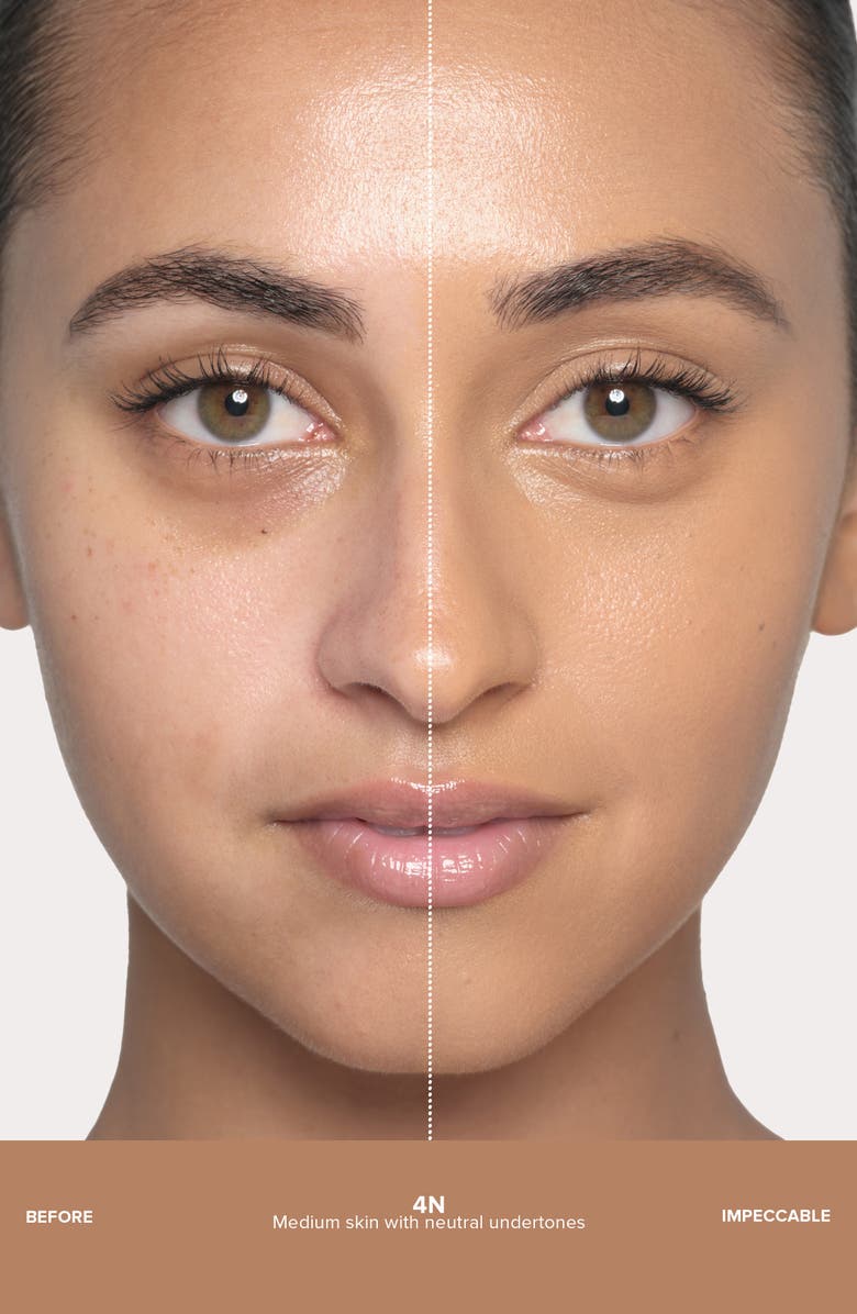 Anastasia Beverly Hills Impeccable Blurring Second-Skin Matte Foundation, Alternate, color, 4N Medium Neutral