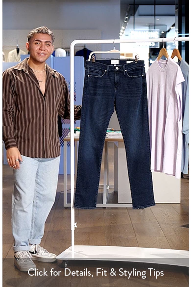 L'Homme Slim Fit Jeans (Nordstrom Exclusive) video