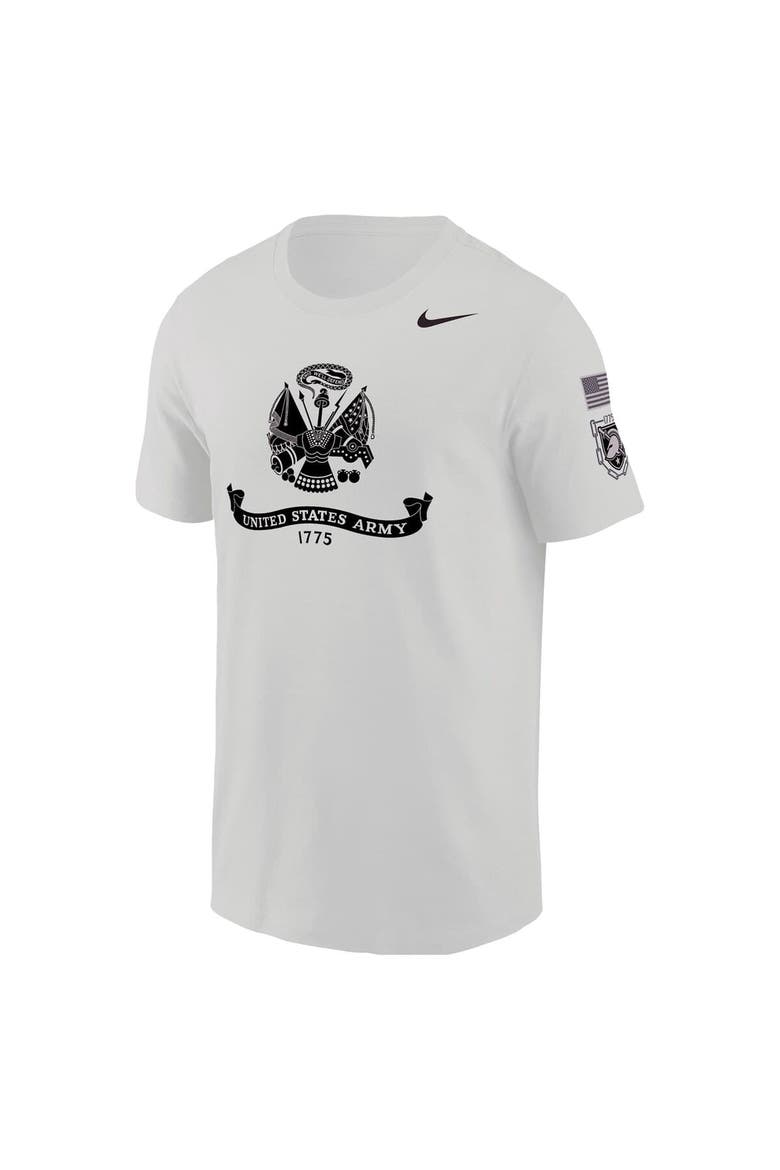 Men's Nike Gray Army Black Knights Army 250 Collection T-Shirt, Alternate, color, Gray