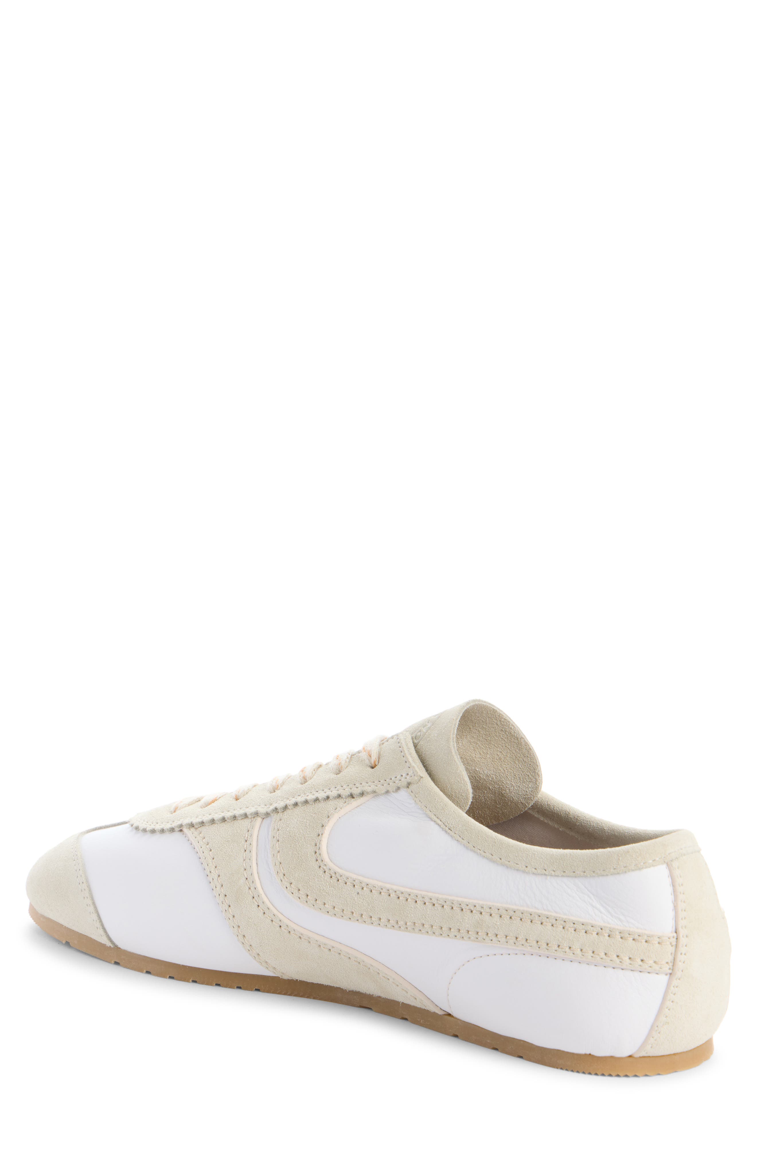 Dries Van Noten Suede Sneaker, Alternate, color, White