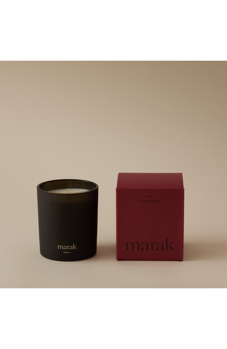 Marak Dwell - Vanilla & Amber Wood - 3-Wick 23 Oz / 652 G, Main, color, Gift Wrapping
