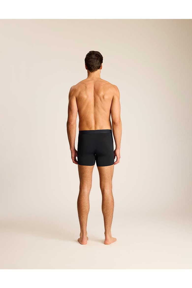 Essential Modal Modern Fit Boxer Brief, Alternate, color, Black