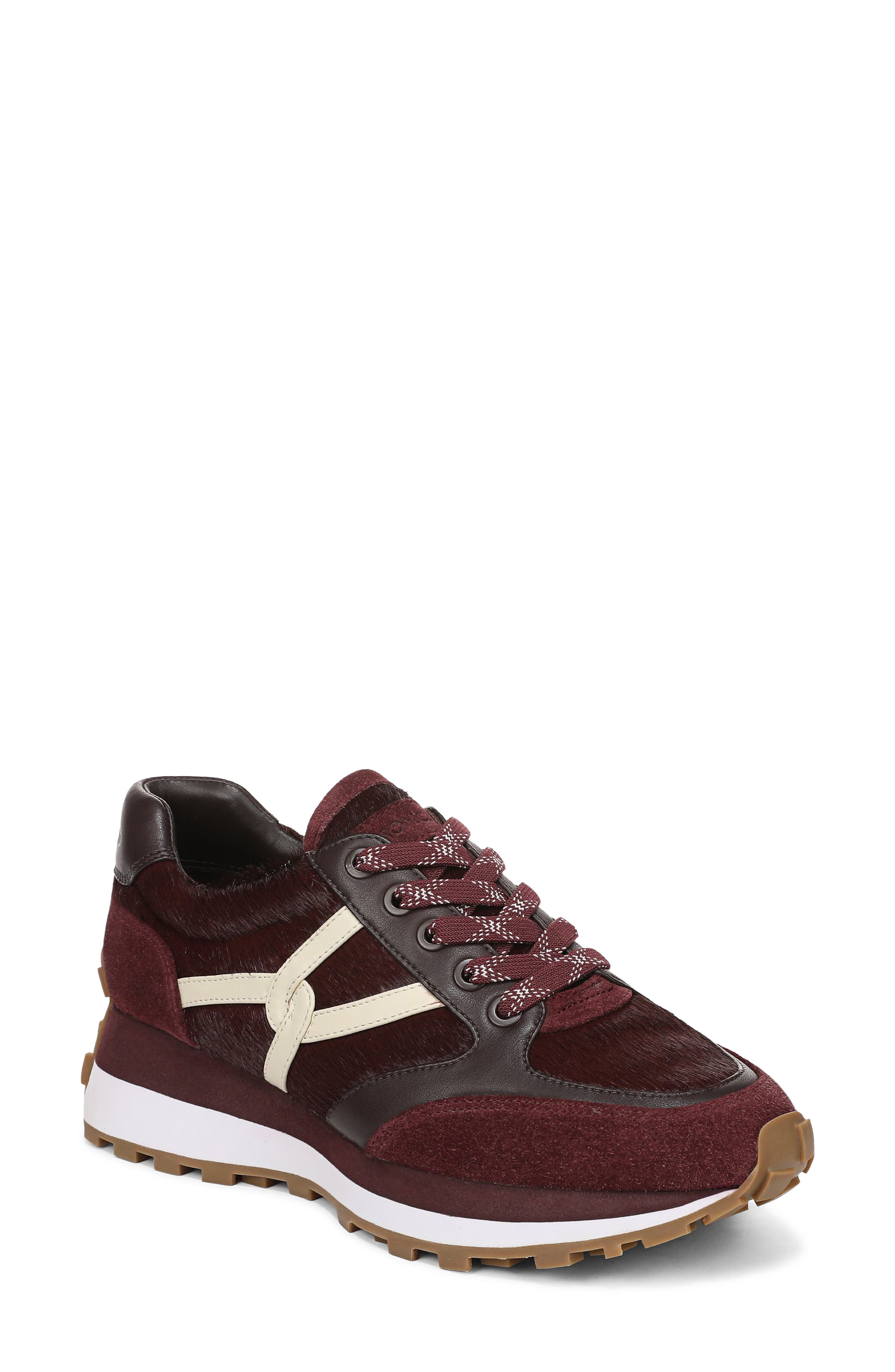 Valentina Slip-On Sneaker, Main, color, BURGUNDY SUEDE