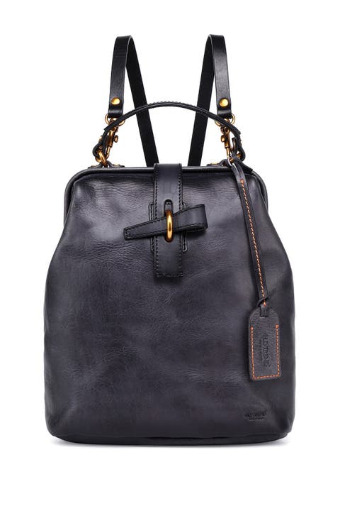 Pamela Convertible Leather Backpack