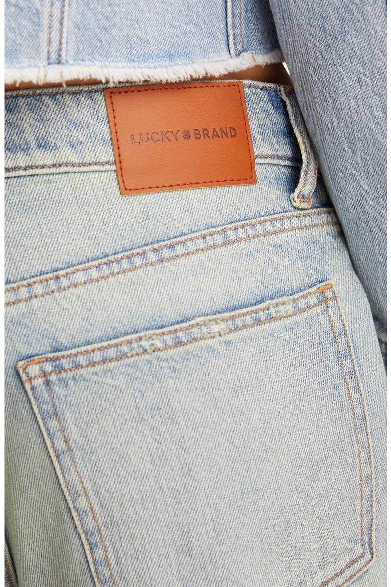 Barrel Wide Leg Jeans, Alternate, color, SADDLE UP WASH