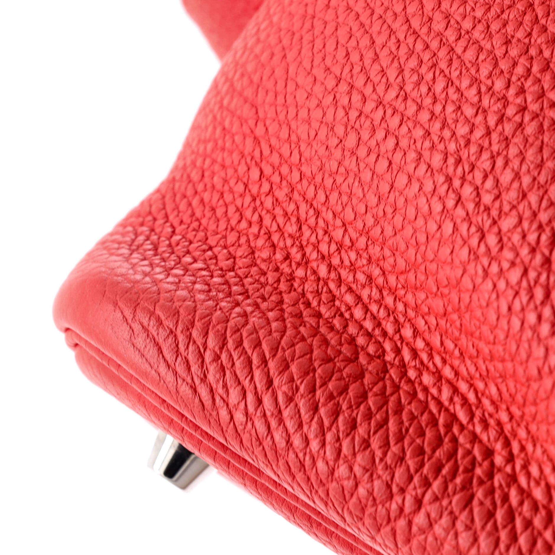 Pre-Owned Hermes Picotin Lock Bag Clemence MM, Alternate, color, Rouge Pivoine