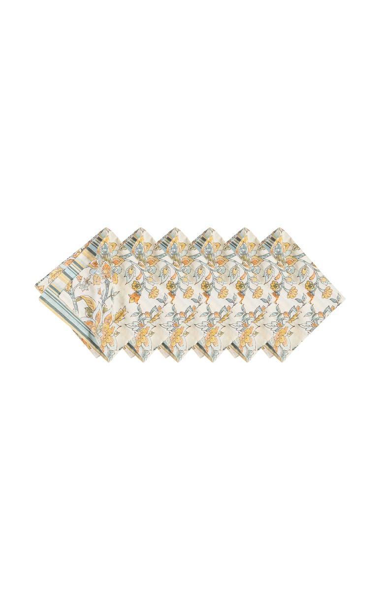 C&F Home Ainsley Napkin Set of 6, Alternate, color, Off-White