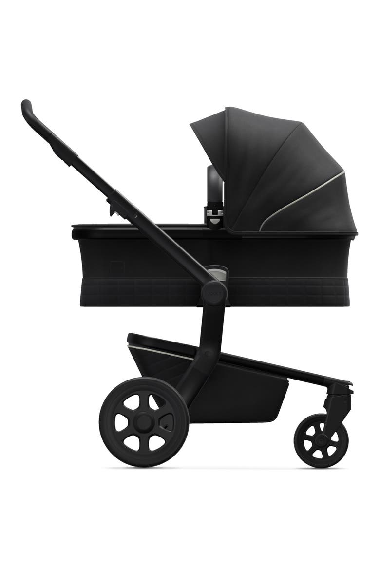 Hub Reflective Black Bassinet, Alternate, color, BRILLIANT BLACK