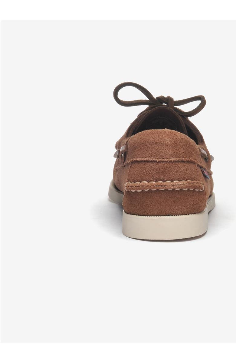 Sebago Portland Rough Out Womans Boat Shoes, Alternate, color, Dk Brown